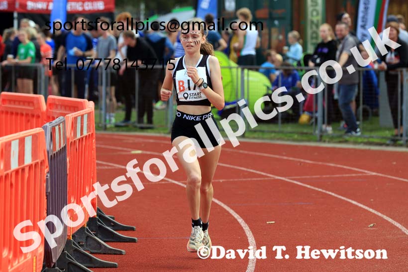 Womens Under-17s, 2024 Northern Mens 6 and Womens 4 and Youngsters Relays, Stanley Park, Blackpool.  Photo: David T. Hewitson/Sports for All Pics